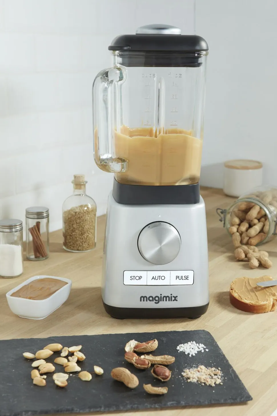 Power blender mat stål 1,8 liter