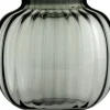 Primula Oval Vase smoke H17,5
