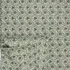 Quilt Ane hvid m/myrtle green mønster