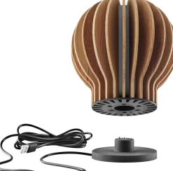 Radiant rund LED lampe Oak