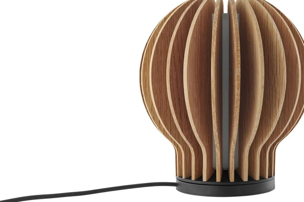 Radiant rund LED lampe Oak