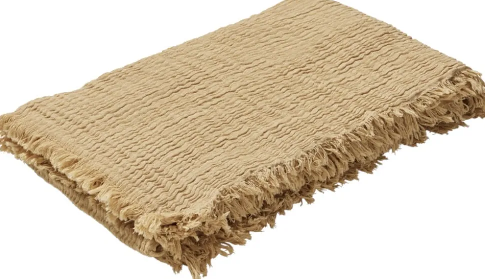 Reloved Sengetæppe 240x260 cm sand