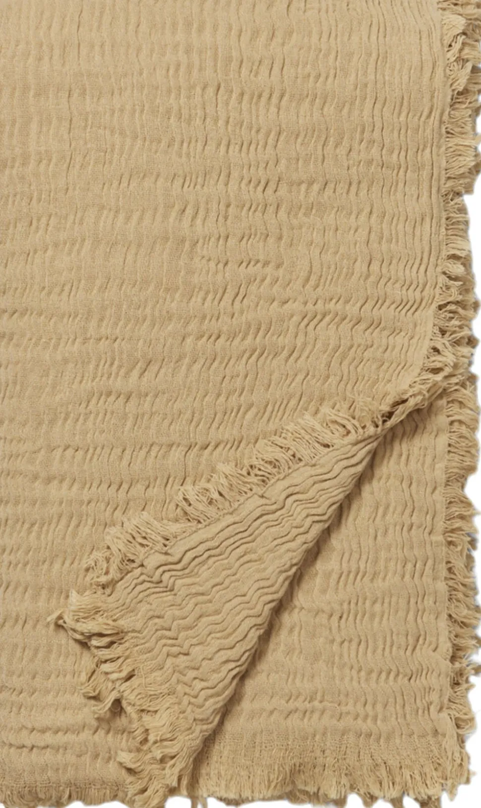 Reloved Sengetæppe 240x260 cm sand