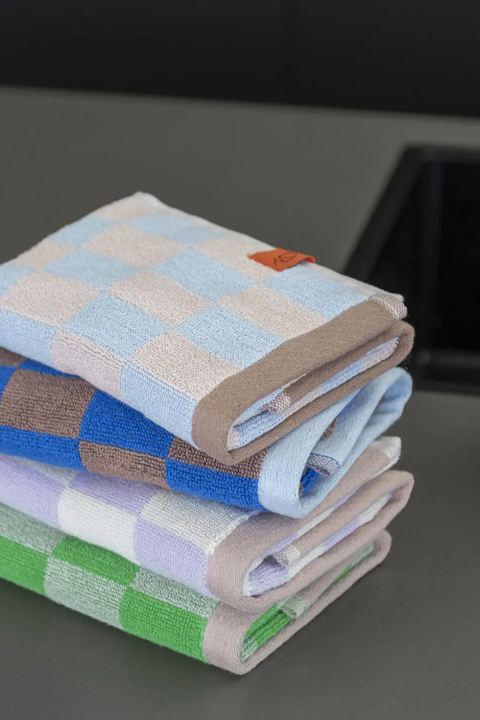 RETRO guest towel, 2-padk