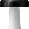 Reverse Table Lamp, Carrara, Black ( CE-ETL-UK)
