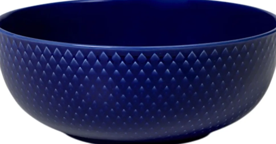 Rhombe Color Skål Ø15. 5 cm mørk blå