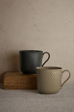 Rhombe Earth Krus med hank 39 cl clay