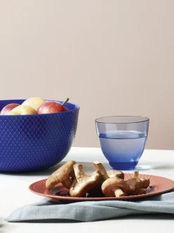 Rhombe Frokosttallerken Ø23 cm terracotta porcelæn