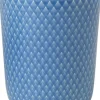 Rhombe Krus 33 cl blå porcelæn