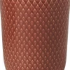 Rhombe Krus 33 cl terracotta porcelæn