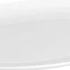 Rhombe Ovalt serveringsfad 42x32 hvid porcelæn