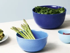 Rhombe Ovalt serveringsfad 42x32 hvid porcelæn
