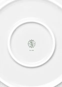 Rhombe Serveringsskål Ø28 cm hvid