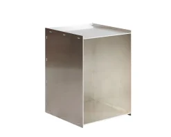 Rivet Box Table | Aluminum