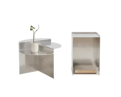 Rivet Box Table | Aluminum