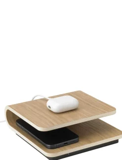 Ro trådløs oplader oak