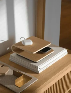 Ro trådløs oplader oak