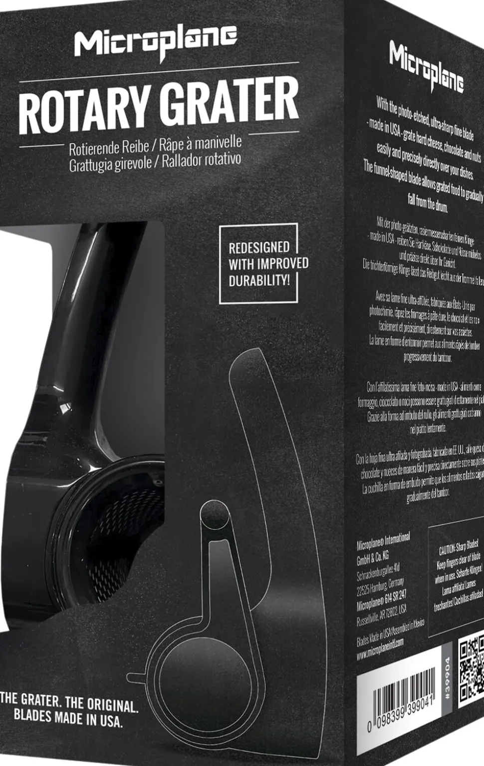 Rotary Grater All Black