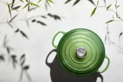 Rund støbejernsgryde 4,2L Bamboo Green