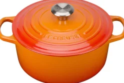 Rund støbejernsgryde 4,2L Volcanic