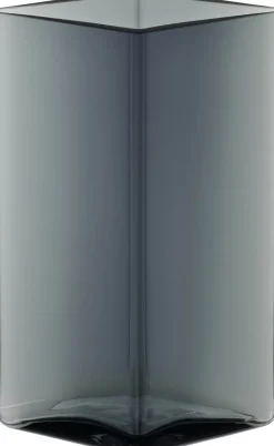 Ruutu vase grå
