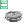 Salina Ceramic Serveringspande Med låg, 28 cm, Aluminium, Ti