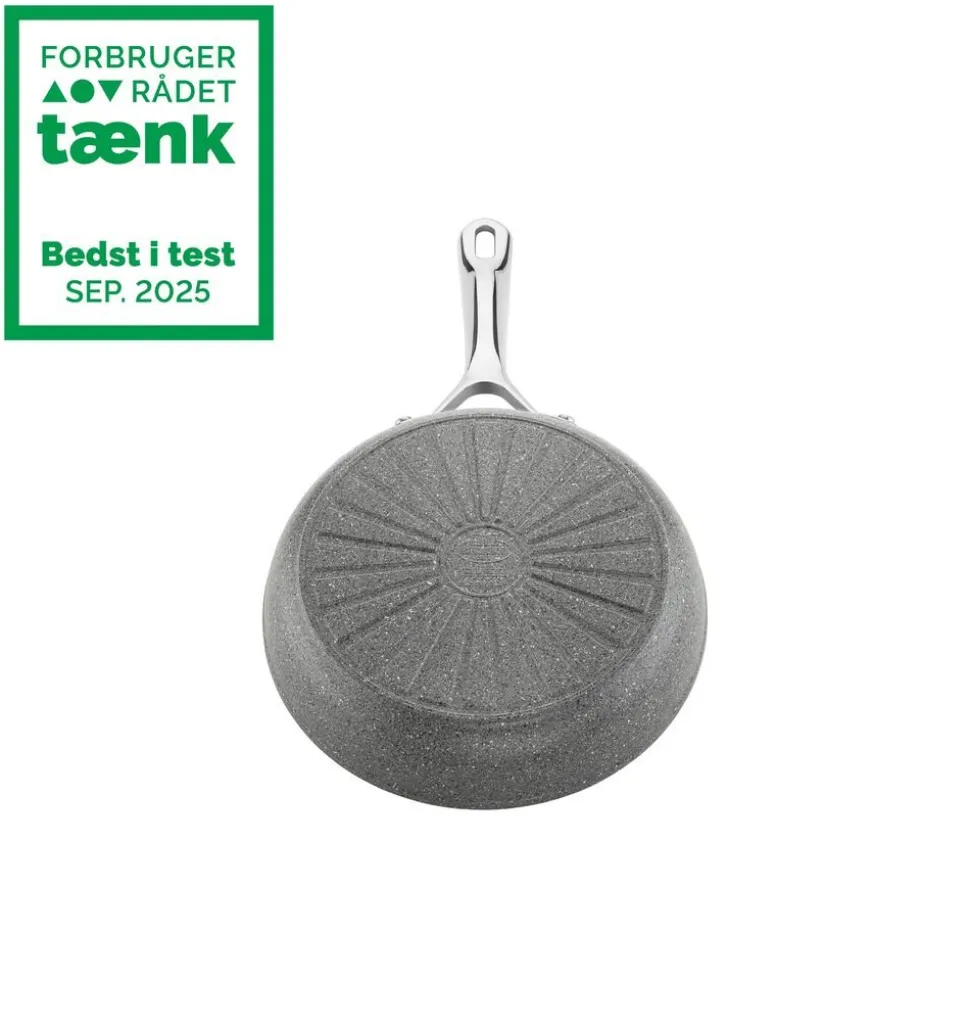 Salina Ceramic Stegepande, 20 cm, Aluminium, Titanium forstæ