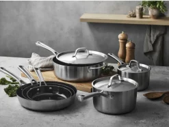 Sauterpande keramisk non-stick Divette 26 cm Rustfrit stål