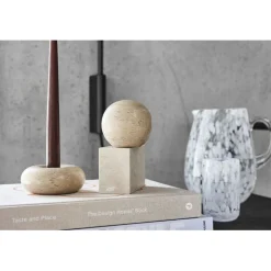 Savi Marble Bookend - Round
