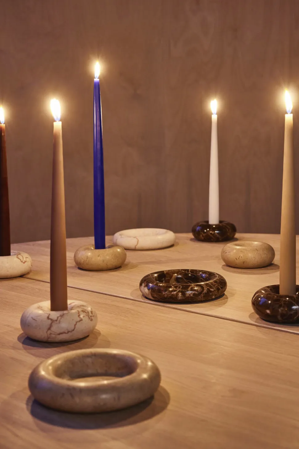 Savi Marmor Lysestage - Stor
