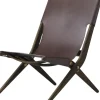 Saxe chair - Brunolieret eg / Brun læder