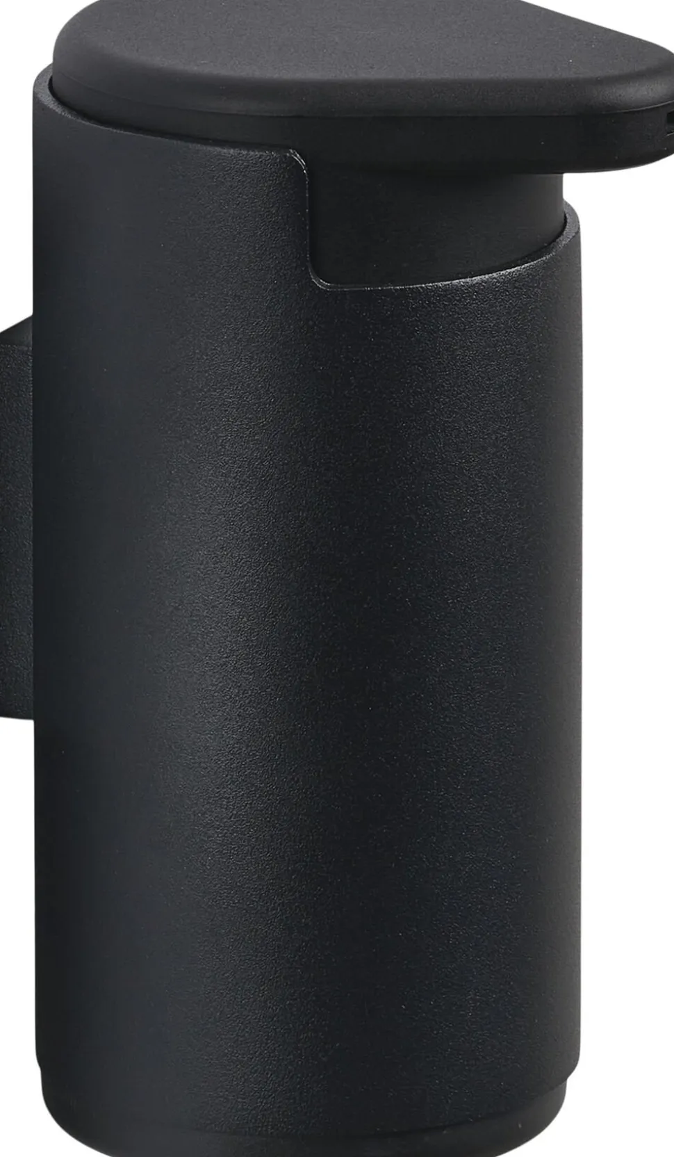 Sæbedispenser til væg Rim 14,4 cm Black