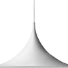 Semi pendel white 60 cm.