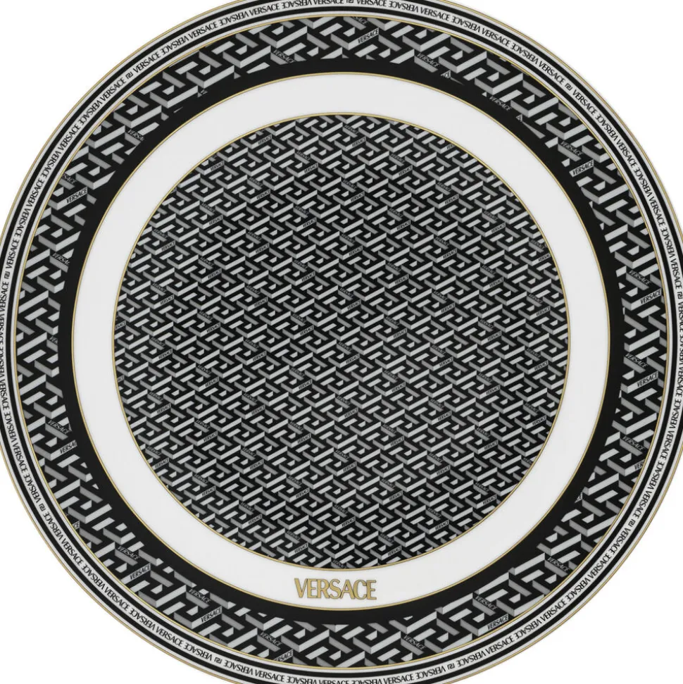 Service Plate 33cm, Signature Black, La Greca