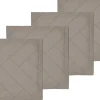 Serviet Tiles Damask Taupe 4 stk
