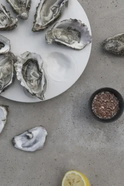 Serving plate Oyster