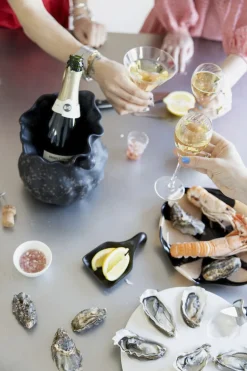 Serving plate Oyster