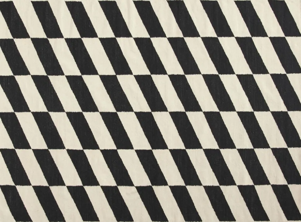 Shift Kelim Rug-W170 x L240-Black