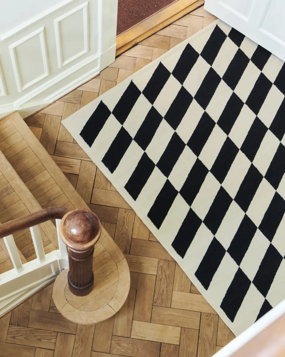 Shift Kelim Rug-W170 x L240-Black