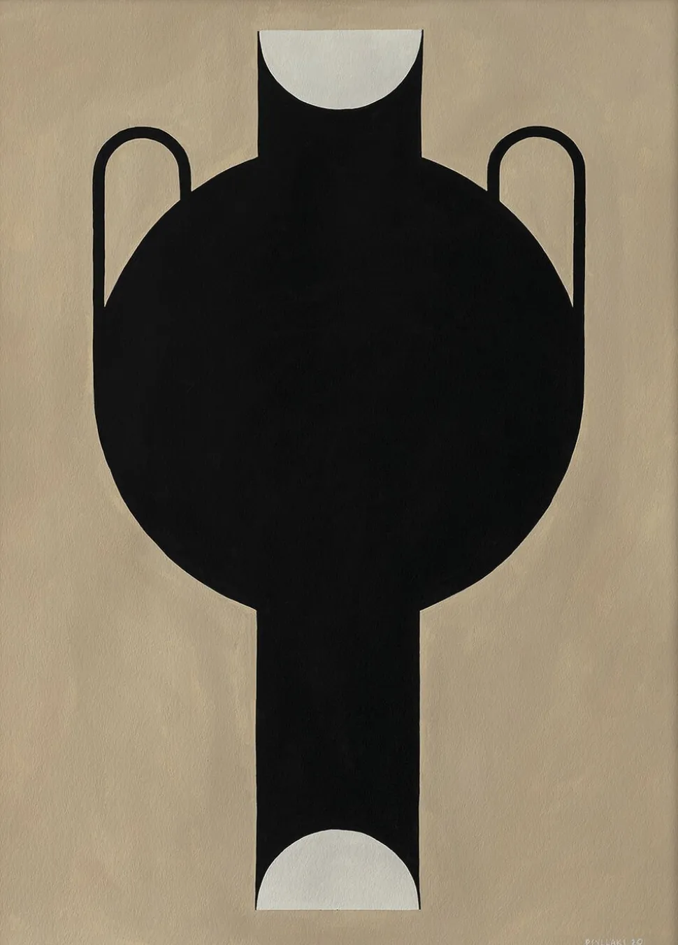 Silhouette Of A Vase 07