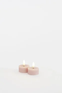 Sille Fyrfadslys 2 stk. sæt, Ø4,5XH2,2cm