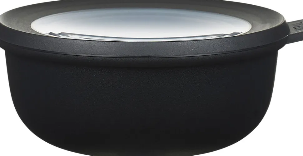 Skål m/låg Cirqula 750 black