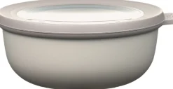 Skål m/låg Cirqula 750 ml Nordic white