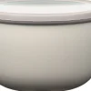 Skål m/låg Cirqula 2000 ml Nordic white