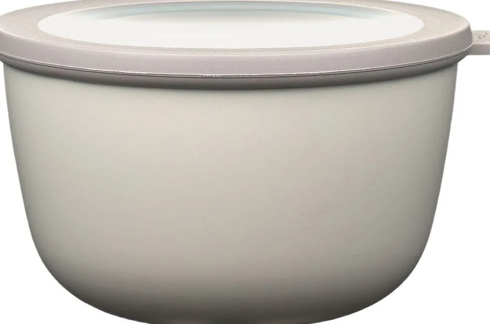 Skål m/låg Cirqula 2000 ml Nordic white