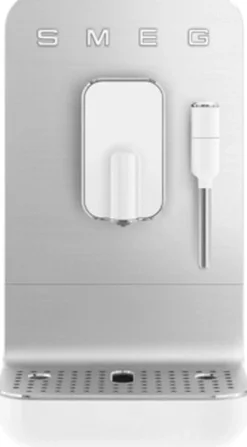 Smeg BCC12WHMEU automatisk espressomaskine med mælkeskummere