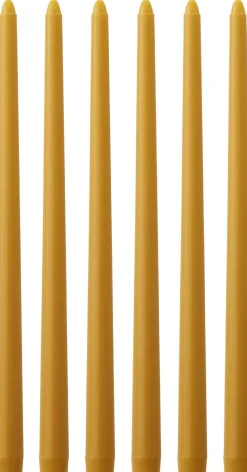 Spire Smooth Tapered Candle, H38, O