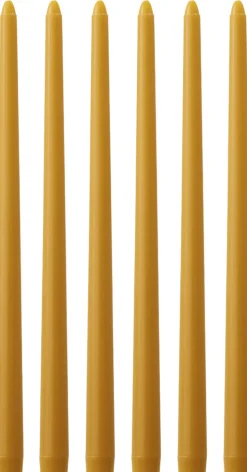 Spire Smooth Tapered Candle, H38, O