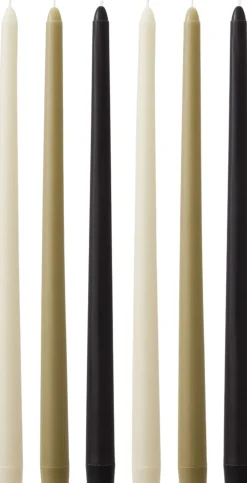 Spire Smooth Tapered Candle, H38, N