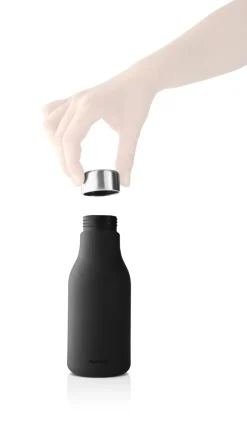 Squeeze sæbedispenser black